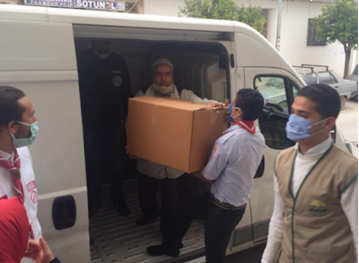 نابل: جمع تبرعات و مساعدات مالية بقيمة 100 الف دينار للعائلات محدودة الدخل